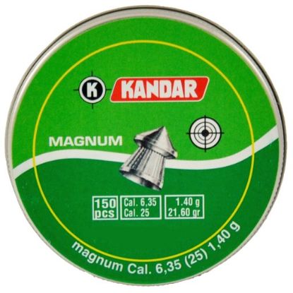 Obrazek Śrut KANDAR DIABOLO MAGNUM 6,35 mm (.25 cal)